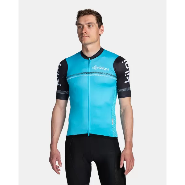  Herren-Radtrikot KILPI CORRIDOR-M TM0351KI HELLBLAU 