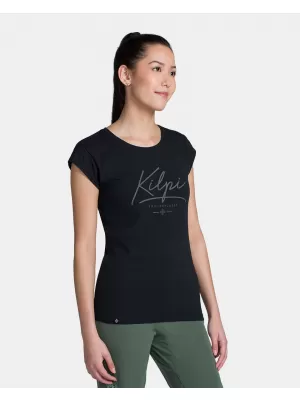 Damen-T-Shirt KILPI LOS-W TL0365KI SCHWARZ