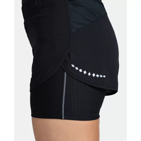  Damen-Shorts KILPI BERGEN-W TL0414KI SCHWARZ 