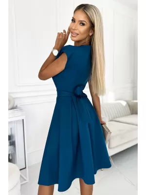 Kleid NUMOCO SCARLETT A348-5 BLAU
