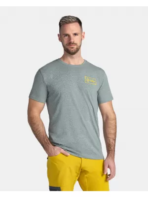 Herren-T-Shirt KILPI BANDE-M TM0373KI DUNKELGRÜN