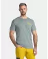 Herren-T-Shirt KILPI BANDE-M TM0373KI DUNKELGRÜN