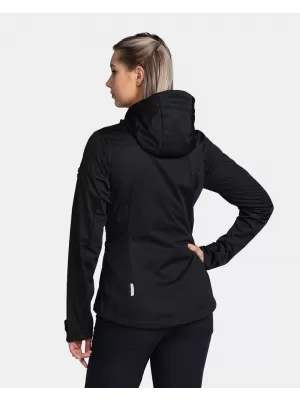 Softshelljacke für Damen KILPI BELTRA-W TL0107KI SCHWARZ