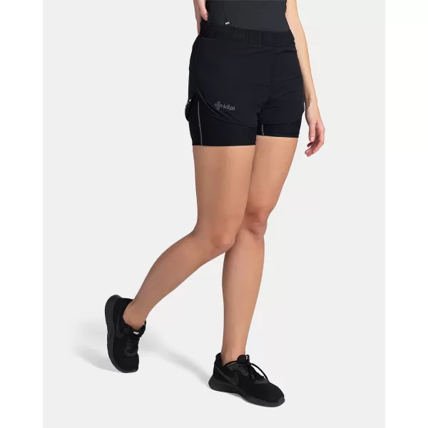  Damen-Shorts KILPI BERGEN-W TL0414KI SCHWARZ 