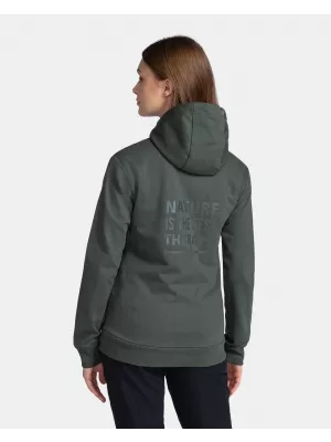 Damen-Sweatshirt KILPI BERY-W TL0210KI DUNKELGRÜN