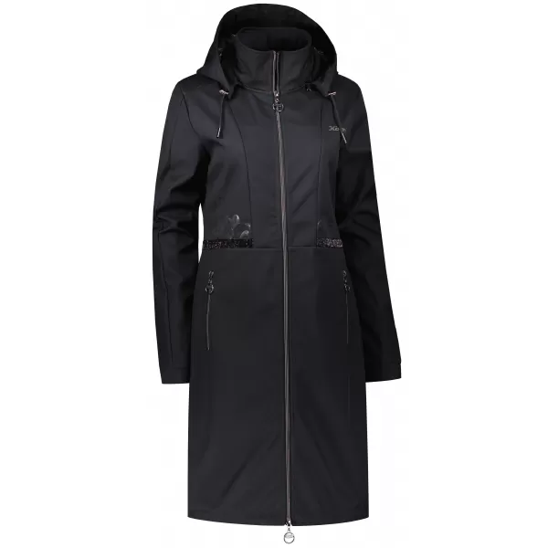  Softshell-Mantel für Damen KIXMI RITA SCHWARZ 