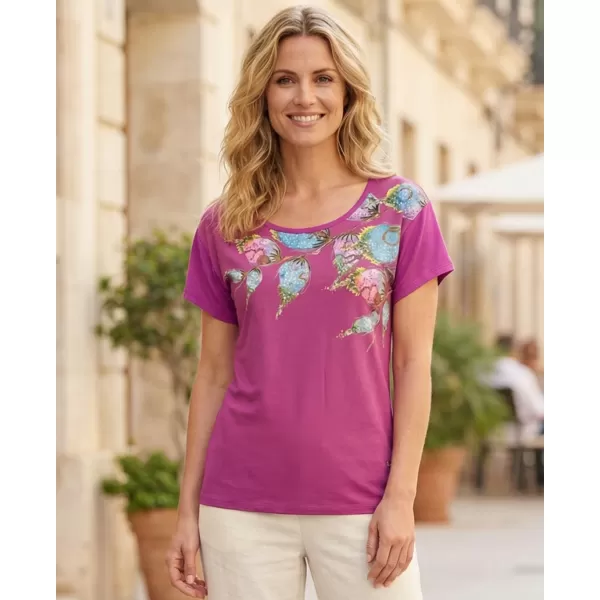  Damen-T-Shirt ALTISPORT BAILA LILA 