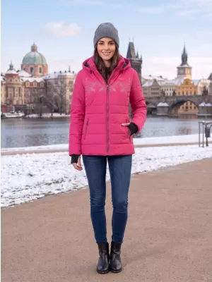 Winterjacke für Damen KIXMI RITA ROSA