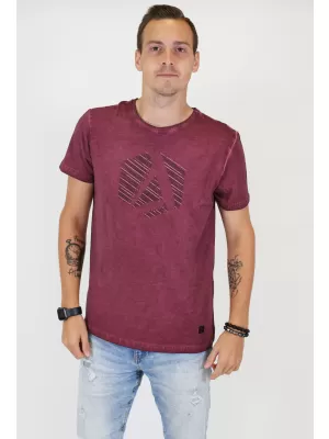 Herren-T-Shirt ALTISPORT BARCLAY BURGUND