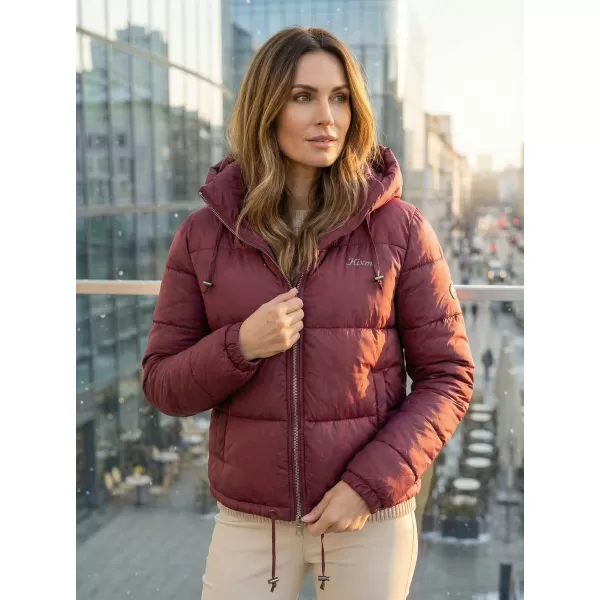  Damenjacke KIXMI REINA BURGUND 