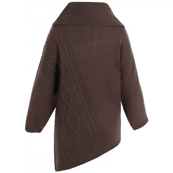  Damenpullover KIXMI ROSLIN BRAUN 