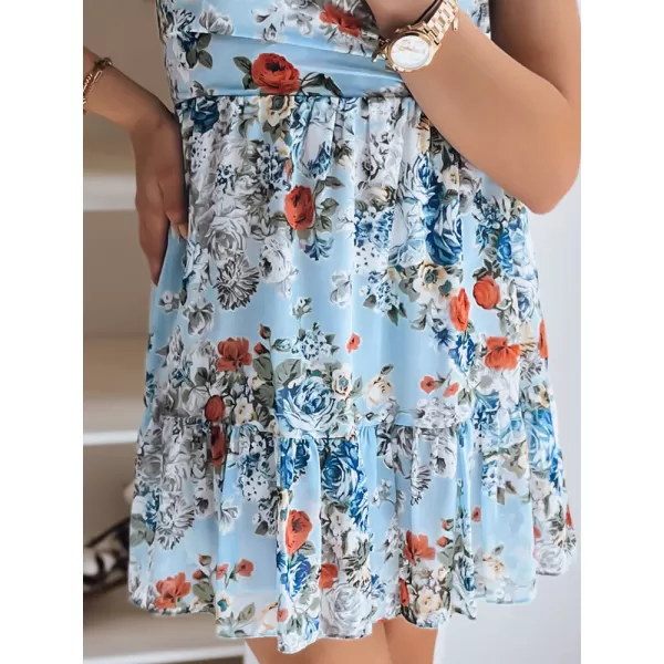  Kleid DSTREET PRIMOSA EY2328 BLAU 
