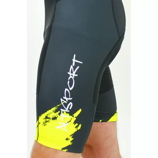  Premium-Radhose für Herren ALTISPORT SWE/ALM01S13 NEON GELB 