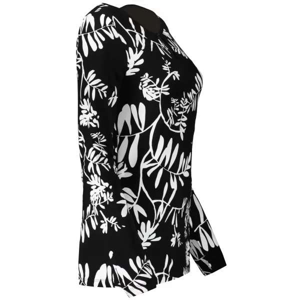  Damen-T-Shirt KIXMI ROAN SCHWARZ 