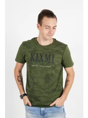 Herren-T-Shirt KIXMI RADLY MILITÄR