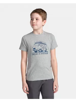 T-Shirt für Jungen KILPI SALO-JB TJ0303KI HELLGRAU