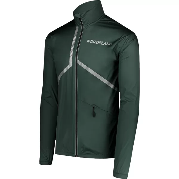  Sportjacke für Herren NORDBLANC REFLECTIVE NBSJM7899 DUNKELGRÜN 