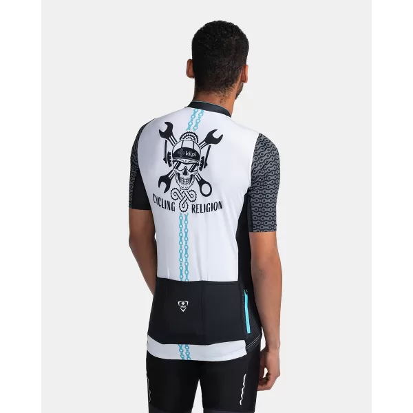  Herren-Radtrikot KILPI RIVAL-M TM0355KI WEIß 