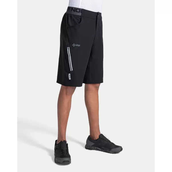  Herren-Radhose KILPI TRACKEE-M TM0419KI SCHWARZ 