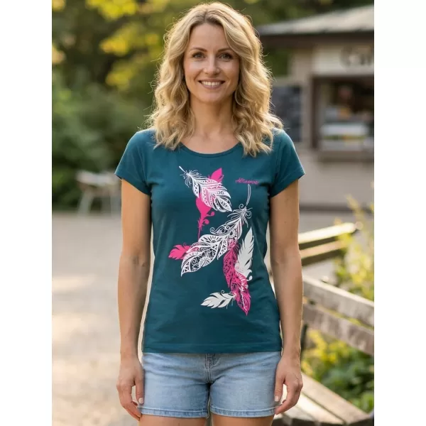  Damen-T-Shirt ALTISPORT ALW178122 KEROSIN 