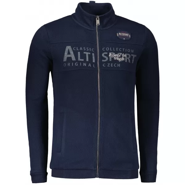  Herren-Sweatshirt ALTISPORT BLAKE DUNKELBLAU 