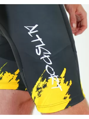 Premium-Radhose für Herren ALTISPORT SWE/ALM01S13 GELB