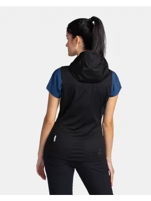 Softshellweste für Damen KILPI MONILEA-W TL0111KI SCHWARZ