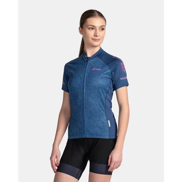  Damen-Radtrikot KILPI MOATE-W TL0354KI DUNKELBLAU 