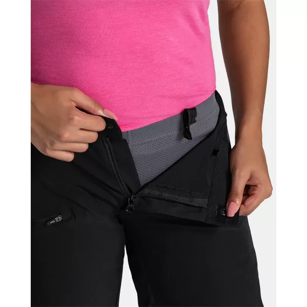  Damen-Radhose KILPI TRACKEE-W TL0418KI SCHWARZ 