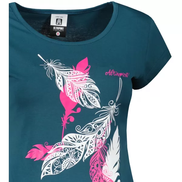  Damen-T-Shirt ALTISPORT ALW178122 KEROSIN 