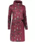 Sweatshirt-Kleid für Damen ALTISPORT BESSIE BURGUND