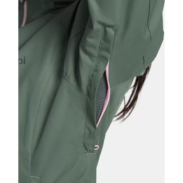  Damenjacke KILPI SONNA-W TL0104KI DUNKELGRÜN 
