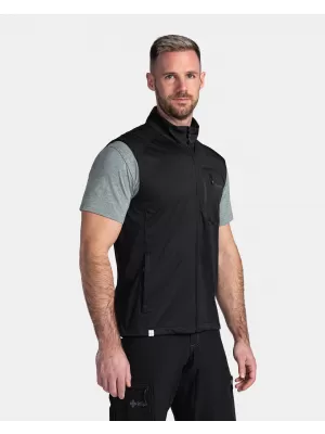 Herren-Softshellweste KILPI RIELLO-M TM0111KI SCHWARZ