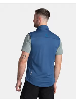 Herren-Softshellweste KILPI RIELLO-M TM0111KI DUNKELBLAU