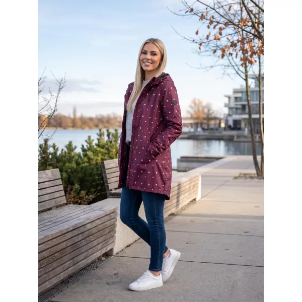  Herbstjacke für Damen ALTISPORT OWEDA LJCB628 BURGUND 