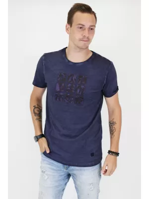 Herren-T-Shirt ALTISPORT BARRY DUNKELBLAU