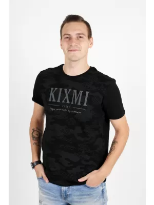 Herren-T-Shirt KIXMI RADLY SCHWARZ