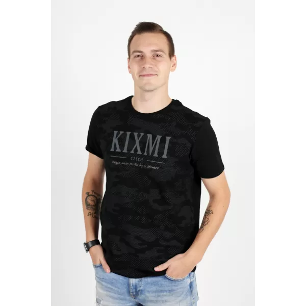  Herren-T-Shirt KIXMI RADLY SCHWARZ 