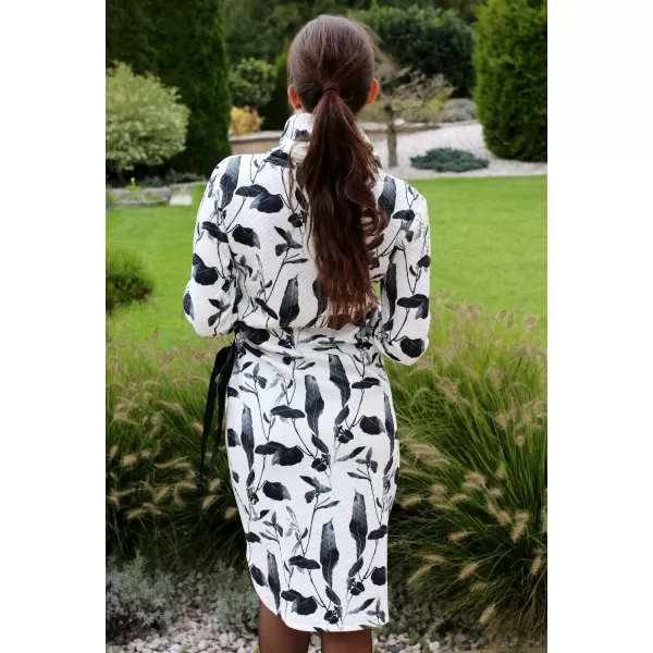  Sweatshirt-Kleid für Damen ALTISPORT BESSIE WEIß 