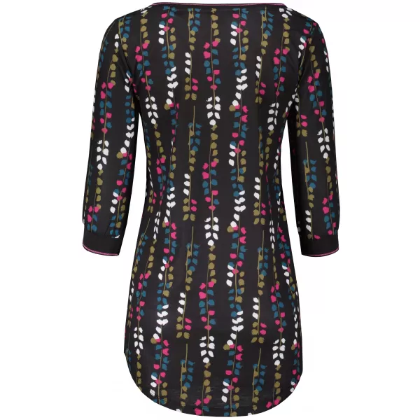  Damen-T-Shirt KIXMI ROSALIA SCHWARZ 