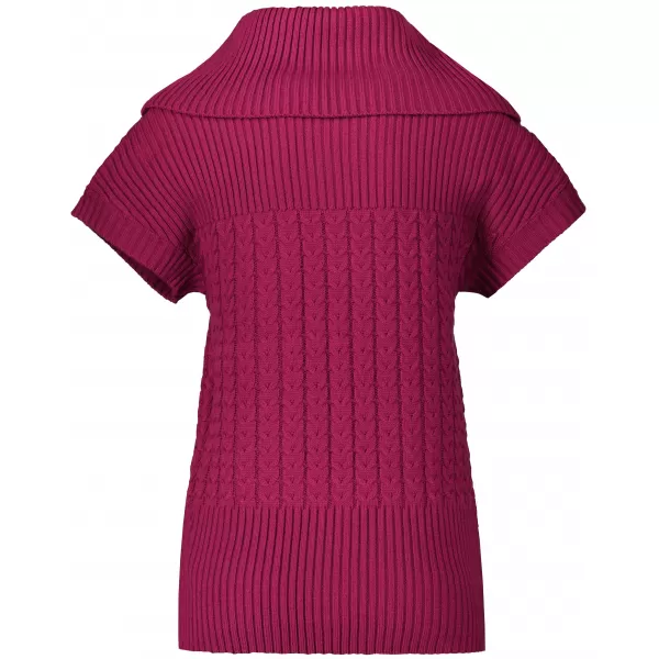 Damen-Strickweste KIXMI RAISA BURGUND 