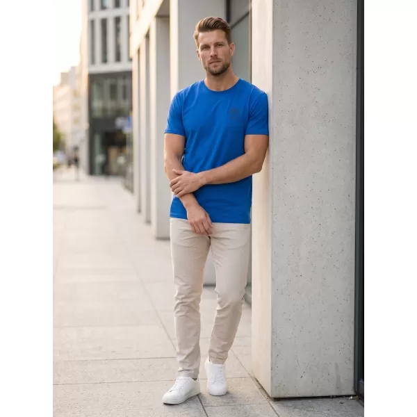  Herren-T-Shirt SAM 73 DIEGO MT 827 LEUCHTEND BLAU 