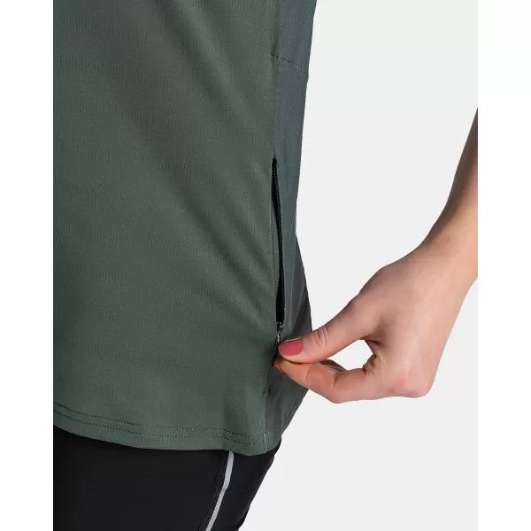  Damen-Radtrikot KILPI REMIDO-W TL0355KI DUNKELGRÜN 