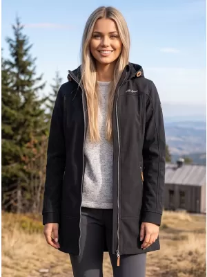 Softshell-Mantel für Damen ALTISPORT MAGGA LCTB220 SCHWARZ