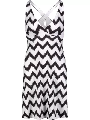 Kleid NORDBLANC V-NECK NBSLD7804 SCHWARZ