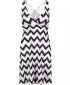 Kleid NORDBLANC V-NECK NBSLD7804 SCHWARZ