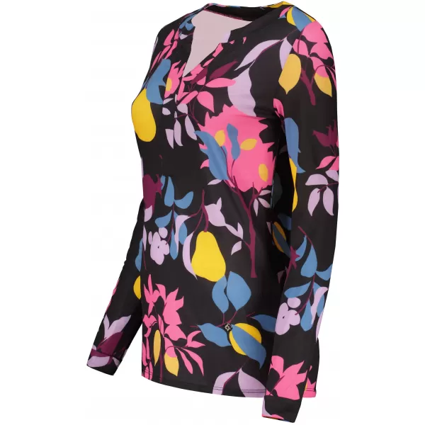  Damen-T-Shirt KIXMI ROWENA SCHWARZ 
