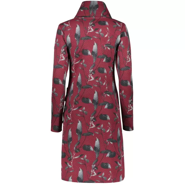  Sweatshirt-Kleid für Damen ALTISPORT BESSIE BURGUND 
