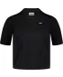 Crop-Top für Damen NORDBLANC CROPTOP NBSLT7819 SCHWARZ