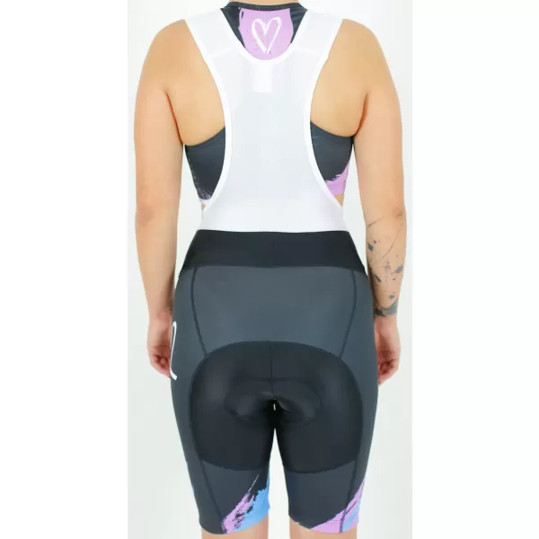  Premium-Radshorts für Damen ALTISPORT SWE/ALW01S14 LILA-BLAU 